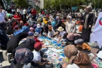 2 bin 200 öğrenci sanat festivalinde 50 metrelik dev brandayı boyadı