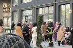20 katlı binada yangın paniği: Bina sakinleri yanlış alarmla sokağa döküldü