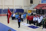 240 sporcunun katılımıyla hentbol küçükler yarı final müsabakaları başladı
