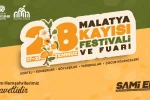 28. Malatya kayısı festivali ve fuarı start alıyor