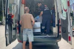 2’nci kattan market tentesine düşen kadının yakınları esnafa küfürler yağdırdı