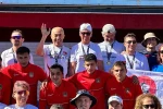 75 yaşındaki "Demir Adam" Ayvalık’ta ikinci oldu