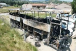 8 kişiye mezar olan otobüsün enkazı yediemin deposuna çekildi