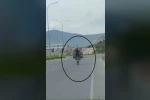 8 saniyelik akrobatik şov 69 bin TL’ye patladı 