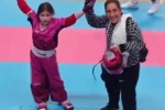 8 yaşındaki demir yumruk Nebahat Eda’dan gururlandıran başarı