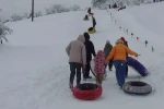 Abant Gölü Milli Parkı’nın yamaçları kayak merkezi oldu
