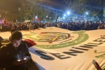 ABD Büyükelçiliği önünde Sumud Filosu eylemi