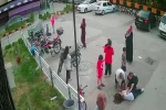 Adana’da 12. kattan düşen kız çocuğu hayata tutundu: Düşme anı kamerada
