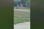 Adana’da tüfekli sopalı kavga kamerada 