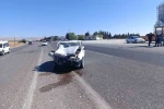 Adıyaman’da iki otomobil çarpıştı: 4 yaralı