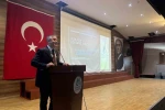 ADÜ Rektör Yardımcısı Prof. Dr. Salan, eğitim öğretim yılı açılışında ilk dersi verdi