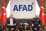 AFAD Başkanı Pehlivan, Gazze Barış Kurulu Yüksek Temsilcisi Mladenov’u kabul etti