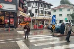 Afyonkarahisar’da sağanak ve dolu yağışı etkili oldu
