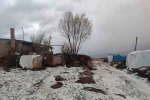 Afyonkarahisar’ın 1300 rakımlı yaylasına mevsimin ilk karı düştü