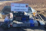 Ağ ile avlanma yasağına uymayan 2 şahıs suçüstü yakalandı