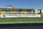 Ağrı 1970 Spor’dan Filistin’e destek pankartı