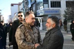 Ağrı Emniyet Müdürü Önder, esnaf ve vatandaşlarla bir araya geldi