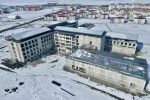Ağrı’da deprem izolatörü bulunan ilk hastane hizmete hazırlanıyor