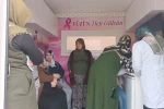 Ağrı’da gezici kanser tarama aracı köy köy dolaşarak kadınlara ücretsiz hizmet sunuyor 