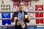 Ağrı’nın tek kadın kickboksçusu Sibel Oruç, Türkiye ve dünya şampiyonluklarıyla genç kızlara ilham veriyor