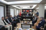 AK Parti heyeti Başkan Hallaç ile bir araya geldi