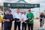 Akçakocalı balıkçılara ağ desteği