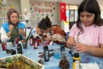 Akdeniz Belediyesinden anneler ve kızlarına kamp sürprizi