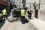 Akdeniz’de bozulan yollar için ekipler sahada