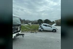 Akhisar’da OSB kavşağında trafik kazası: 1 yaralı