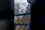 Akhisar’daki orman yangınının enerjisi düşürüldü