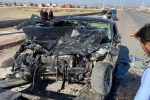 Aksaray’da otomobiller kafa kafaya çarpıştı: 2 ağır yaralı