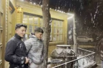 Aksaray’ın Güzelyurt ilçesinde kar yağışı etkili oluyor