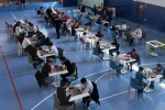 Alaca’da lise öğrencileri kıyasıya mücadele etti