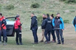 Aladağlar'da mahsur kalan dağcılara Konya'dan helikopter gönderildi