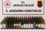 Alanya’da 108 litre kaçak alkol ele geçirildi