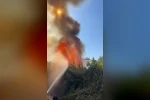 Alanya’da çalılık alanda çıkan yangında 2 sera ve 2 dönüm arazi zarar gördü
