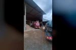Alanya’da palet atölyesinde yangın büyümeden söndürüldü