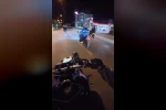 Alanya’da tek teker kazasında faciadan dönüldü