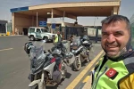 Alanya’dan kutsal topraklara motosikletle 7 bin kilometrelik yolculuk