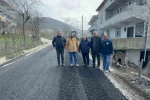 Alaplı’da ağır tonajlı kamyonların bozduğu yollar bakıma alındı