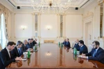 Aliyev, İsrail Dışişleri Bakanı Saar’ı kabul etti