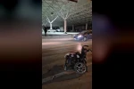 Alkollü sürücünün çarptığı engelli adam yaralandı
