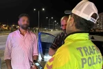 Alkollü sürücünün ehliyetine el konulup, 25 bin lira ceza kesildi