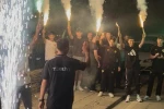 Almanya’da ülkemizi gururlandıran bisikletçilerimize coşkulu karşılama