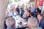 Altınok, Tekman’da temaslarda bulundu