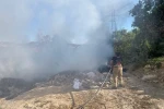 Altınözü’de çöplük yangını