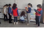 Altıntaş Zafer İlkokulu’nda sınıflara kitaplık kazandırıldı