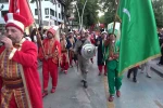 Amasya’da mehterli milli irade yürüyüşü yapıldı