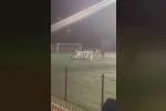Amatör maçta futbolcular tekme tokat birbirine girdi