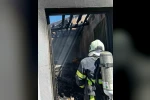 Ambar ve çatı yangını korkuttu